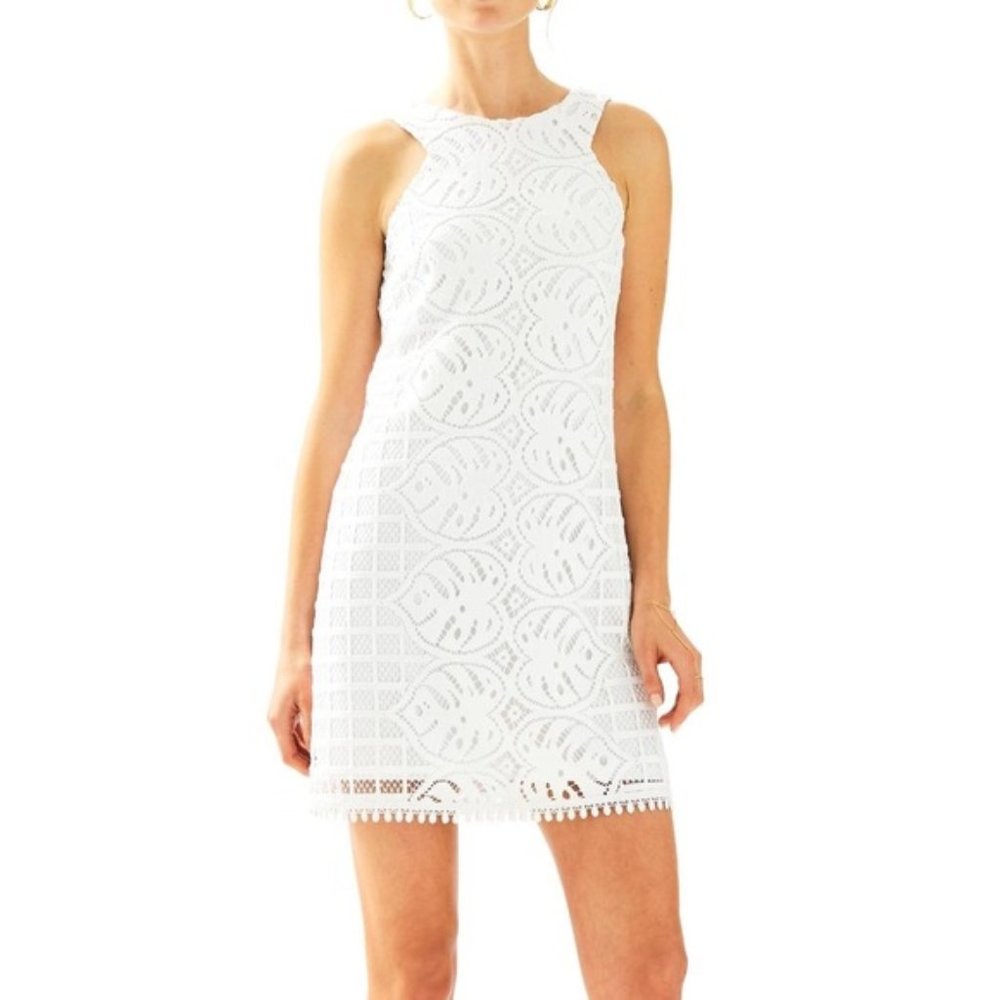 Lilly Pulitzer Mango White Dress - Medium